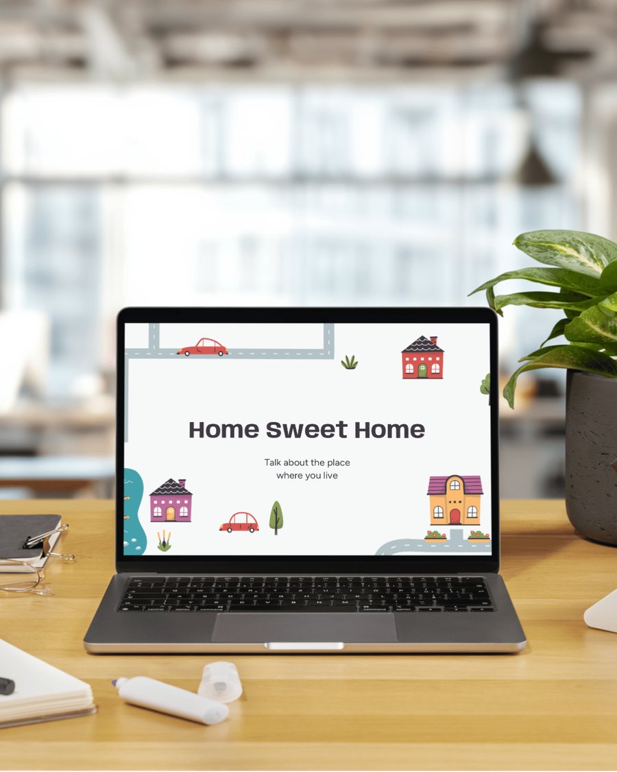 Material de aula — tema Home Sweet Home