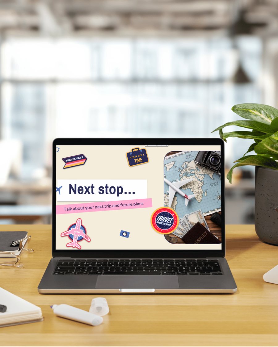 Material de aula — tema Next stop...